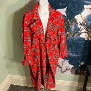 vintage towncraft for JC Penney plaid coat